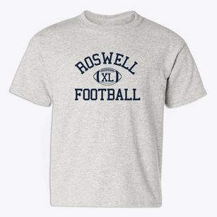 Roswell High School Classic Football Youth T-shirt