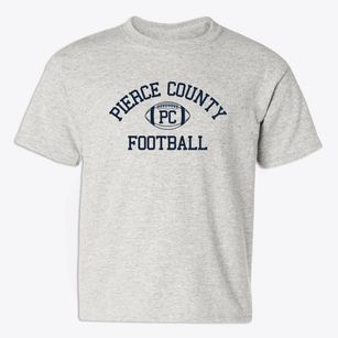 Pierce County High School Classic Football Youth T-shirt