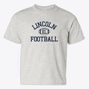 Lincoln Junior High School Classic Football Youth T-shirt