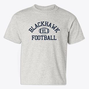 Blackhawk Christian School Classic Football Youth T-shirt
