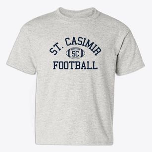 St. Casimir School Classic Football Youth T-shirt