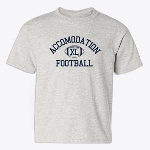 Accomodation Senior High School Classic Football Youth T-shirt