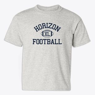 Horizon Christian School Classic Football Youth T-shirt