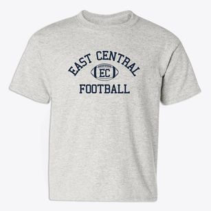 East Central Community School Classic Football Youth T-shirt