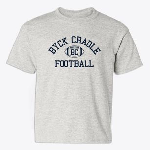 Byck Cradle School Classic Football Youth T-shirt