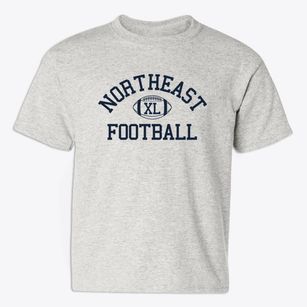 Northeast High School Classic Football Youth T-shirt
