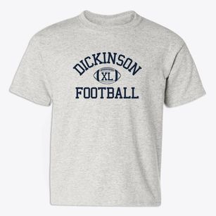 Dickinson Area Catholic School Classic Football Youth T-shirt