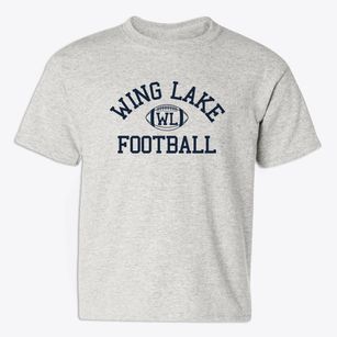 Wing Lake Developmental Center Classic Football Youth T-shirt