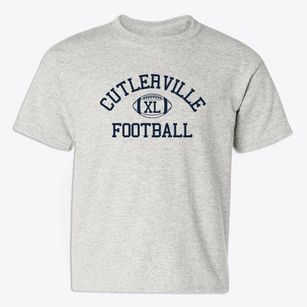 Cutlerville Christian School Classic Football Youth T-shirt