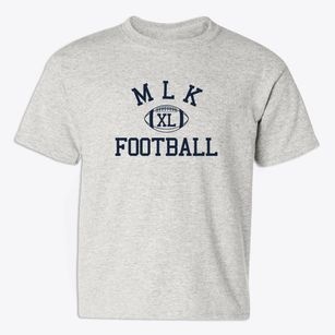 M L King School In Westwood Classic Football Youth T-shirt