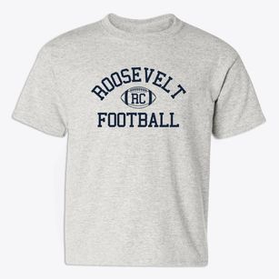 Roosevelt Communications Magnet School Classic Football Youth T-shirt
