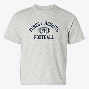 Forest Heights Junior High School Classic Football Youth T-shirt