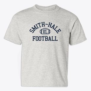 Smith-hale Middle School Classic Football Youth T-shirt