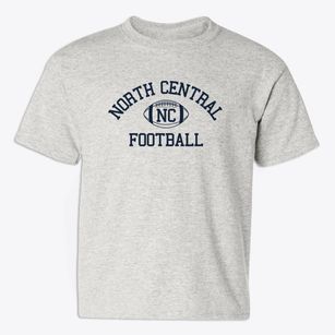 North Central Area Vocational School Classic Football Youth T-shirt