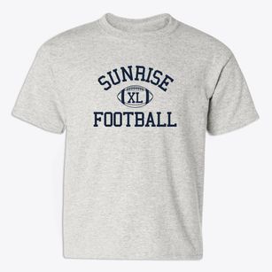 Sunrise Christian School Classic Football Youth T-shirt