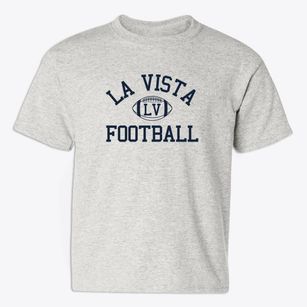 La Vista Junior High School Classic Football Youth T-shirt