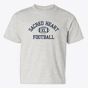 Sacred Heart Of Jesus Parish Classic Football Youth T-shirt