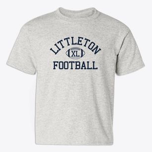 Littleton Senior High School Classic Football Youth T-shirt