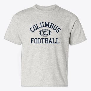 Columbus School Classic Football Youth T-shirt