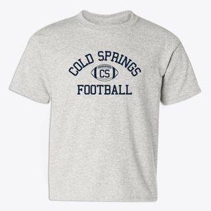 Cold Springs School Classic Football Youth T-shirt