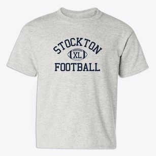 Stockton Christian High School Classic Football Youth T-shirt