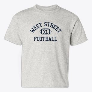 West Street Day Care Center Classic Football Youth T-shirt