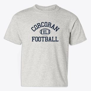 Corcoran High School Classic Football Youth T-shirt