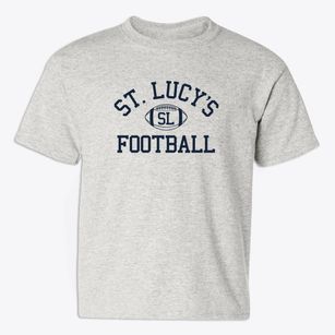 St. Lucy's School Classic Football Youth T-shirt