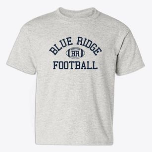 Blue Ridge School Classic Football Youth T-shirt
