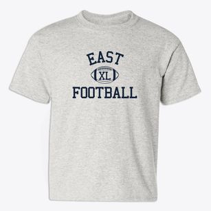 East Junior High School Classic Football Youth T-shirt