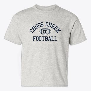 Cross Creek Early College High School Classic Football Youth T-shirt