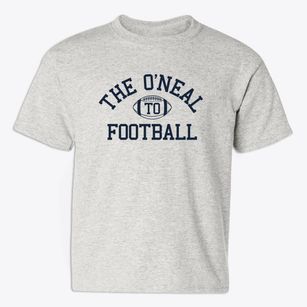 The O'neal School Classic Football Youth T-shirt
