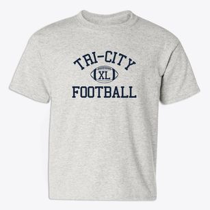 Tri-city Christian School Classic Football Youth T-shirt