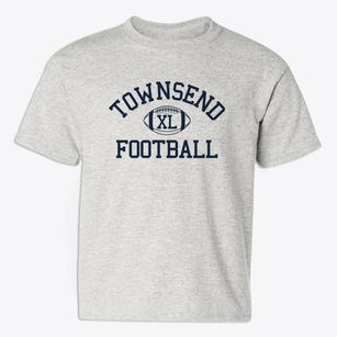 Townsend Junior High School Classic Football Youth T-shirt