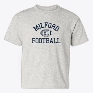 Milford High School Classic Football Youth T-shirt