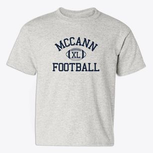 George Mccann Memorial Catholic School Classic Football Youth T-shirt