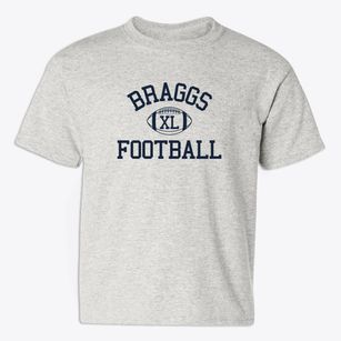 Braggs School Classic Football Youth T-shirt