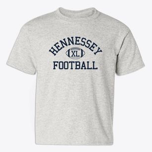 Hennessey High School Classic Football Youth T-shirt