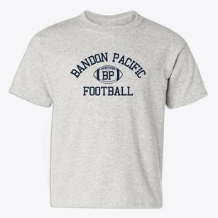 Bandon Pacific Christian School Classic Football Youth T-shirt