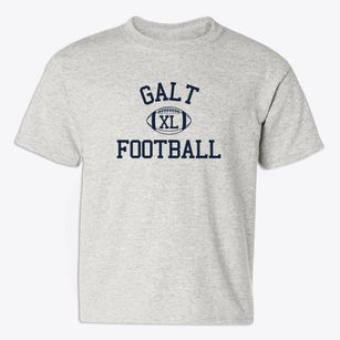 Galt High School Classic Football Youth T-shirt