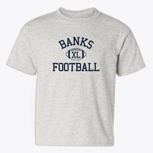 Banks High School Classic Football Youth T-shirt