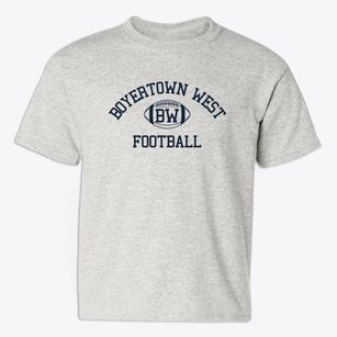 Boyertown Junior High School West Classic Football Youth T-shirt