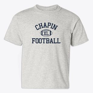 Chapin High School Classic Football Youth T-shirt