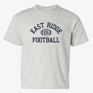 East Ridge High School Classic Football Youth T-shirt