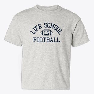 Life School - Oak Cliff Classic Football Youth T-shirt