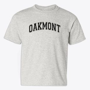 Oakmont Elementary School Varsity Arch Youth T-shirt