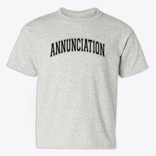 Annunciation Parish Varsity Arch Youth T-shirt