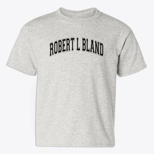 Robert L Bland Middle School Varsity Arch Youth T-shirt