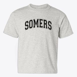 Somers Elementary School Varsity Arch Youth T-shirt