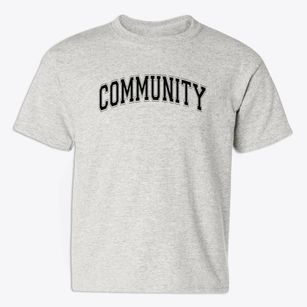 Community Learning Center Varsity Arch Youth T-shirt